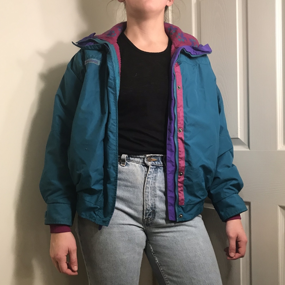 RARE Columbia Bugaboo 80's ski jacket